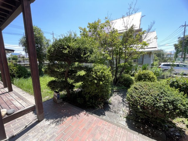 【中古戸建】前橋市天川大島町の庭