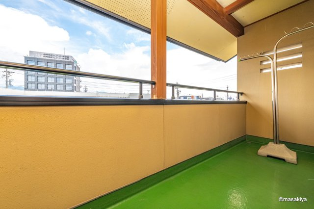 東和田戸建のバルコニー