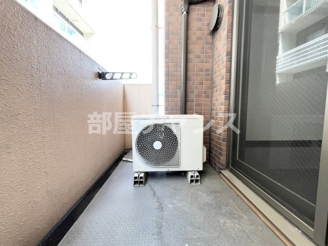 ライジングコート名古屋駅南のバルコニー