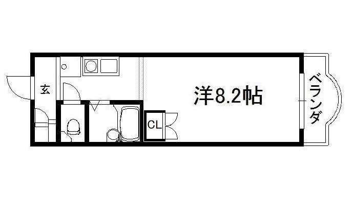 リュミエ京田辺の間取り