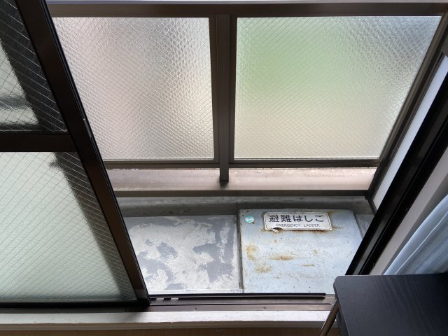 エクセル田辺のバルコニー