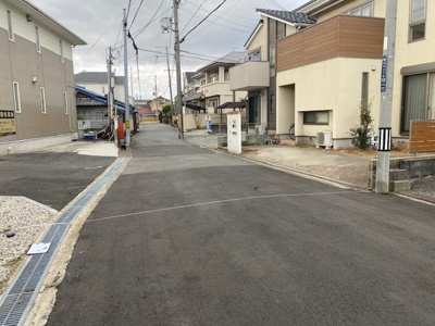 【前面道路含む現地写真】 | ガーデンシティ御立中3丁目/3区画/A号地/土地