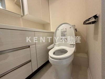 【トイレ】 | パークアクシス大森 | 清潔感のあるトイレです