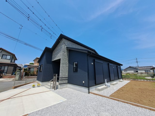 新築　みどり市大間々町大間々　Blooming　Garden　1号棟の外観|現地写真　完成しました！ご内覧等、お気軽にお問合せください♪　