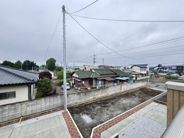 新築　桐生市相生町5丁目　Blooming　Garden　3号棟の展望|現地写真　新築　桐生市相生町5丁目　Blooming　Garden