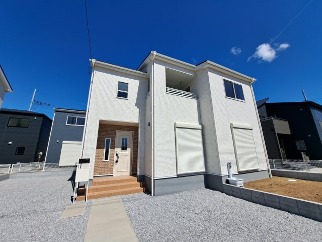 新築　太田市第11下田島　Livele Garden.S　13号棟の外観|現地写真　完成しました！ご内覧はお気軽にお電話くださいませ♪