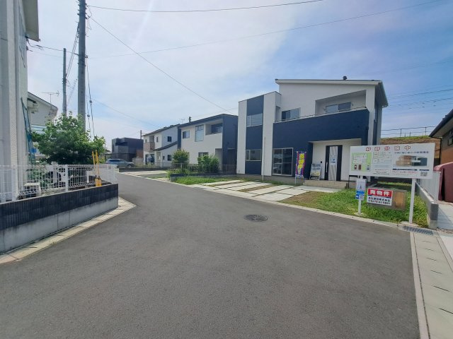 新築　桐生市相生町二丁目の前面道路含む現地写真|新築　桐生市相生町二丁目