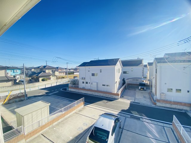 太田市岩瀬川中古一戸建ての展望|現地写真　日当たり良好♪　分譲地内です！