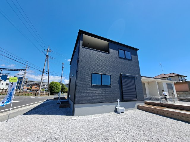新築　太田市第5台之郷町　Livele Garden.S　1号棟の外観|現地写真　どうどう完成！ご内覧等、お気軽にお問合せください♪　							
