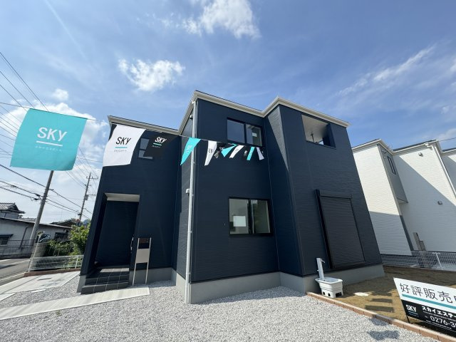新築　太田市第4新野町　Livele Garden.S　1号棟の外観|現地写真　完成しました！ご内覧等、お気軽にお問合せください♪　							
