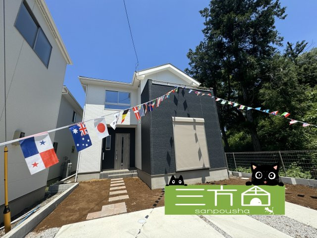 新築　太田市鳥山中町5期　2号棟の外観|現地写真　完成しました！ご内覧等、お気軽にお問合せください♪　