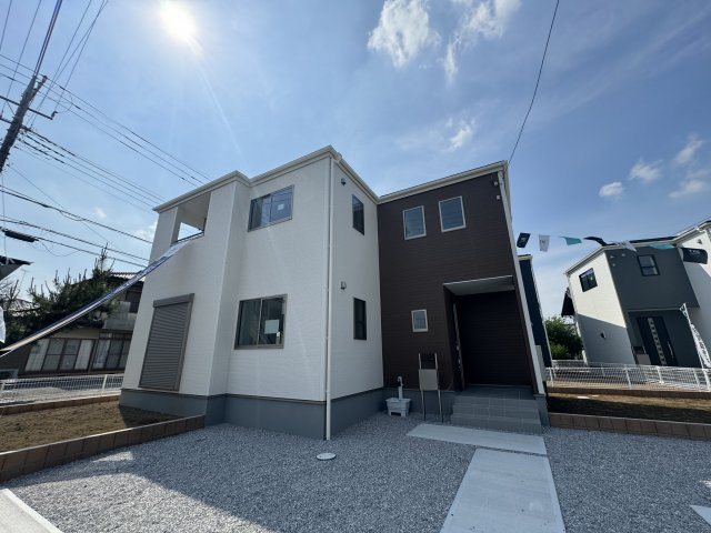 新築　太田市第4新野町　Livele Garden.S　2号棟の外観|現地写真　どうどう完成！ご内覧等、お気軽にお問合せください♪　							

