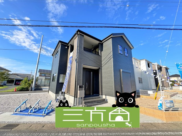 新築　太田市大原町第6　Livele Garden.S　1号棟の外観|現地写真　完成しました！ご内覧等、お気軽にお問合せください♪　							

