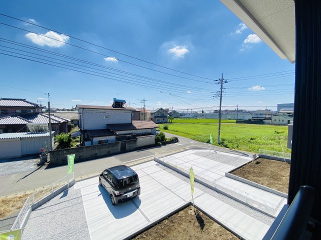 新築　太田市内ケ島町第8　Livele Garden.S　2号棟の展望|太田市内ケ島町第8　Livele Garden.S