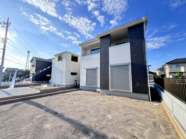 新築　太田市大原町第6　Livele Garden.S　3号棟の外観|現地写真　太田市大原町第6　Livele Garden.S　