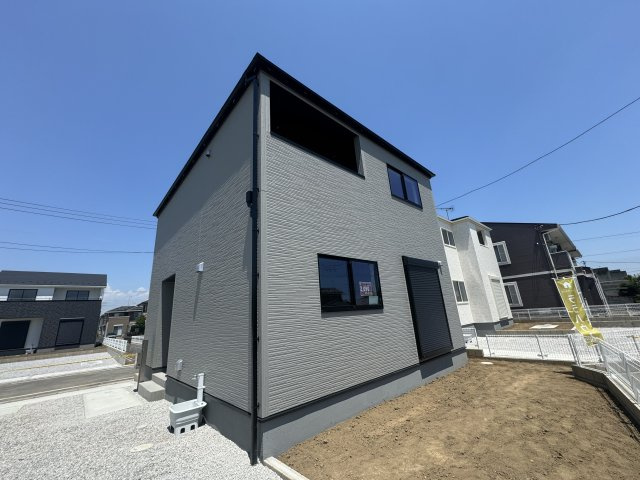 新築　太田市岩瀬川第7　Livele Garden.S　5号棟の外観|現地写真　完成しました！ご内覧等、お気軽にお問合せください♪　							
