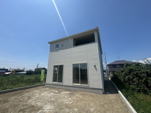 新築　太田市細谷町第2　クレイドルガーデン　3号棟の外観|現地写真　完成しました！物件のご内覧等、お気軽にお問合せください♪