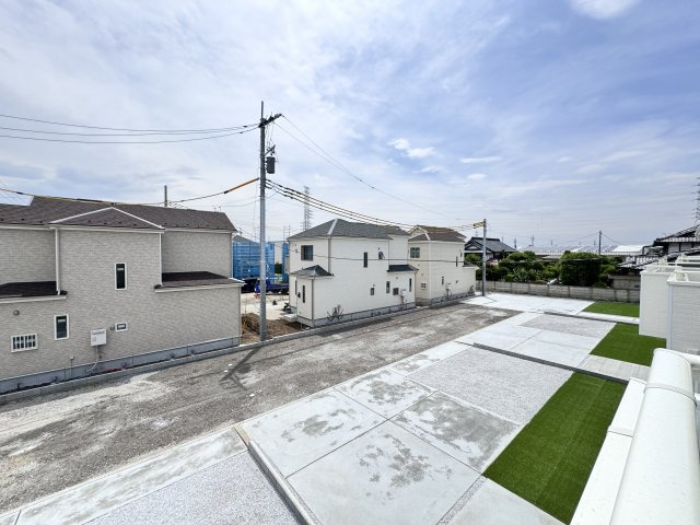 新築　佐波郡玉村町上之手3期　Heartful　Town　D号棟の展望|現地写真　佐波郡玉村町上之手3期　Heartful　Town