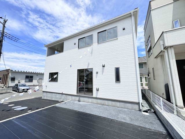 新築　伊勢崎市太田町第3　クレイドルガーデン　1号棟の外観|現地写真　伊勢崎市太田町第3　クレイドルガーデン　1号棟
