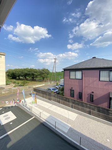 新築　伊勢崎市境下武士46期　KIS　4号棟の展望|現地写真　閑静な住宅街です♪