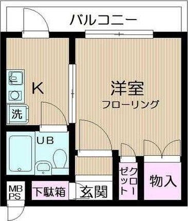 日神パレス田無の間取り
