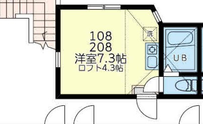 【間取り】 | ユナイト武蔵小杉ウインダムストリート