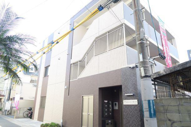 福岡市中央区春吉２丁目の賃貸マンションの庭