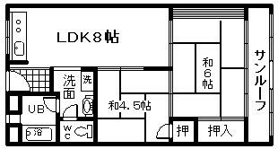 【間取り】 | 福永マンション