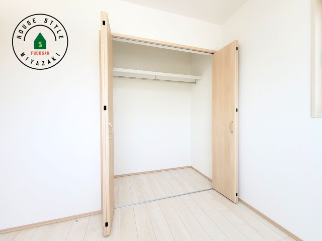 宮崎市第3恒久宮ノ後モデル（１号棟）の収納|収納には困りません。