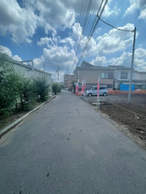 【前面道路含む現地写真】 | 武蔵村山市学園3丁目/売地
