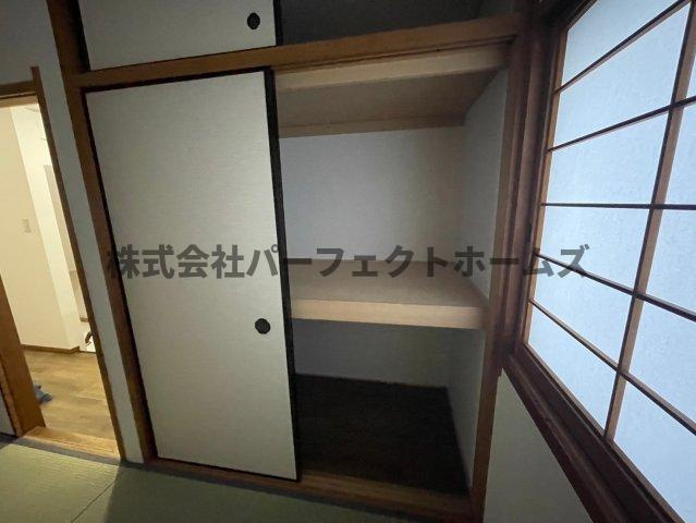 点野5丁目戸建　賃貸の収納|十分な収納スペースがあります