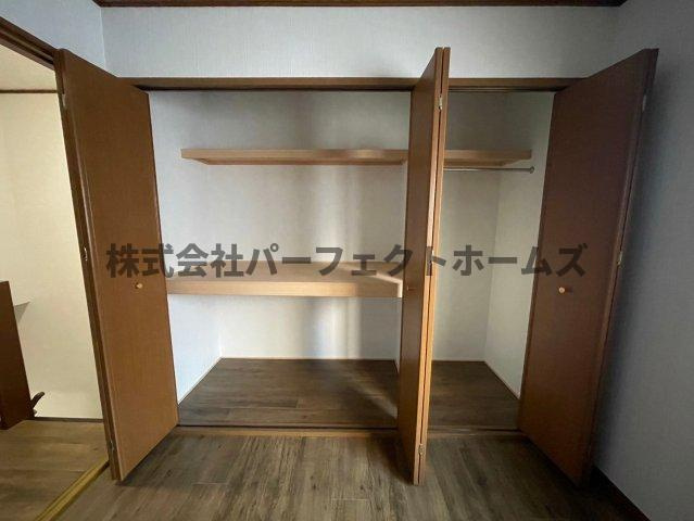 点野5丁目戸建　賃貸の収納|専用の収納スペースです