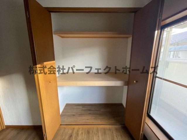 点野5丁目戸建　賃貸の収納|専用の収納スペースです