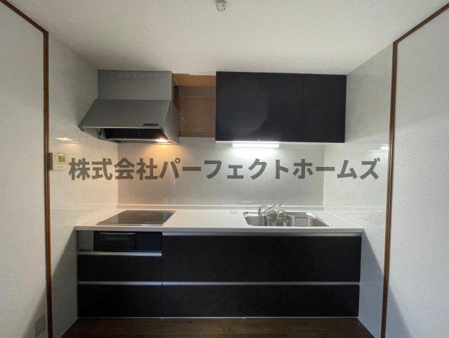 点野5丁目戸建　賃貸のキッチン|お料理しやすいキッチンです