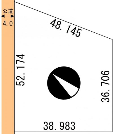 【土地図】 | 阿寒郡鶴居村字幌呂332-8売地