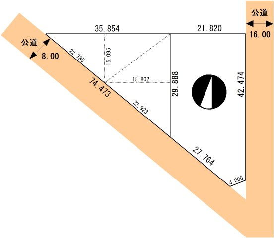 【土地図】 | 大楽毛南5丁目3-5売地