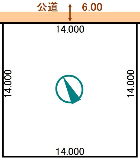 【土地図】 | 桜ヶ岡7丁目67-130売地