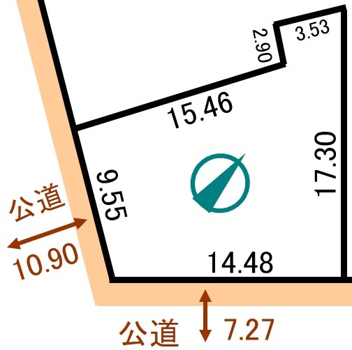 【土地図】 | 大町6丁目23-1売地