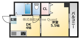 【間取り】 | エルドムス陽光一番館
