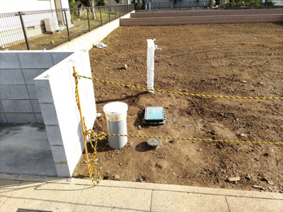【外観】 | 伊奈町中央4丁目　売地全4区画 | 上下水道引込済みです