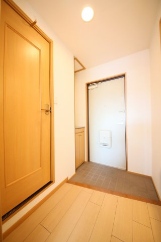 サンリッツ高宮Cの玄関