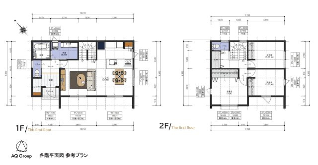 津市栗真町屋町 売土地の参考プラン