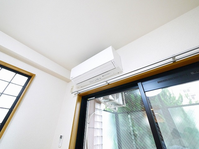 オーキッドあやめ池の設備|エアコン付き