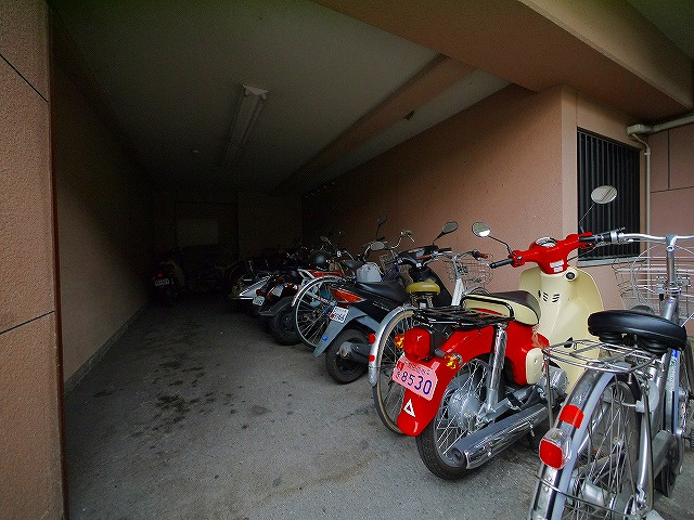 オーキッドあやめ池のその他共用部分|駐輪場