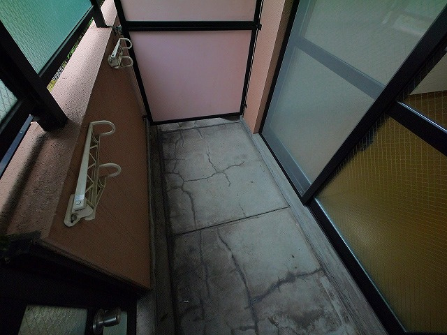 オーキッドあやめ池のバルコニー|落ち着いた時間を過ごせるバルコニーです