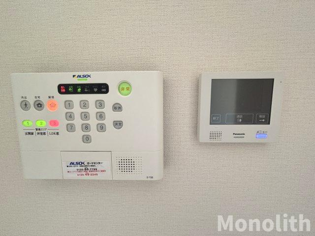 サニーヒルズ泉大津A棟のセキュリティ