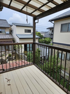 【バルコニー】 | 鳥取市本町5丁目中古戸建て