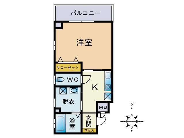 【間取り】 | ノエル藤崎 | 現況優先。