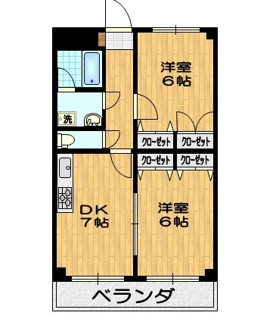 【間取り】 | オレンジハウス