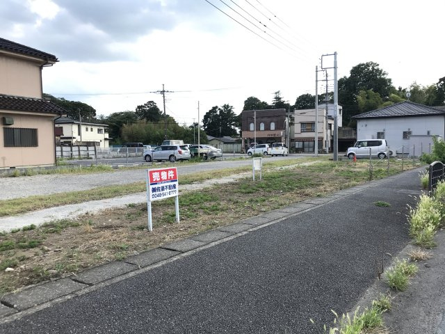 鴻巣市本町８丁目の売地の外観